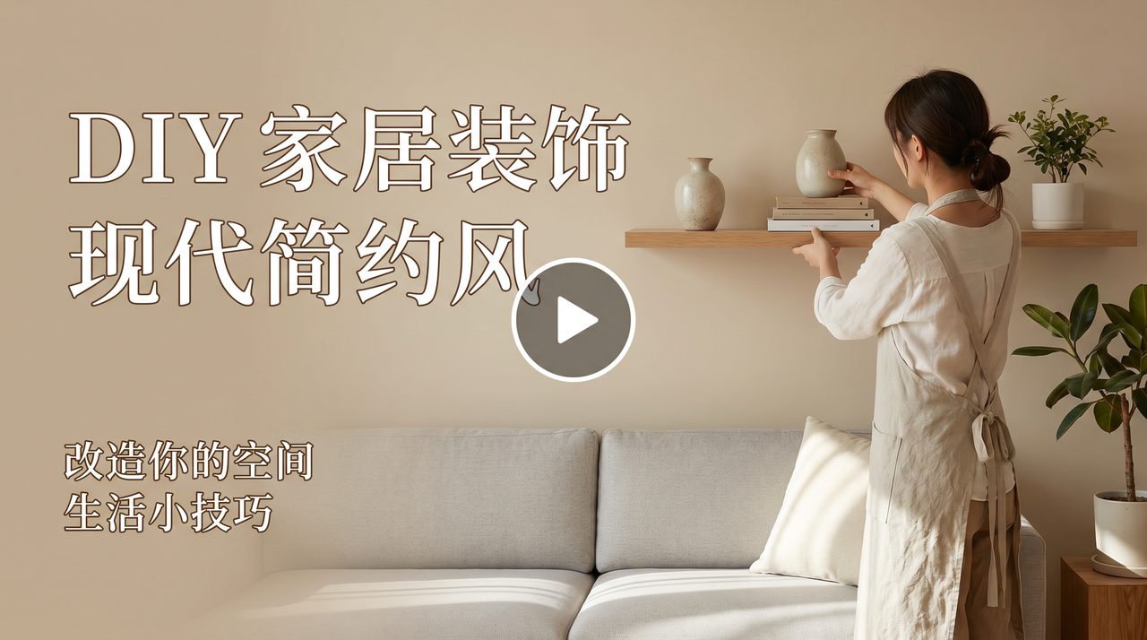 17C视频社区精选视频 - DIY家居装饰视频教程